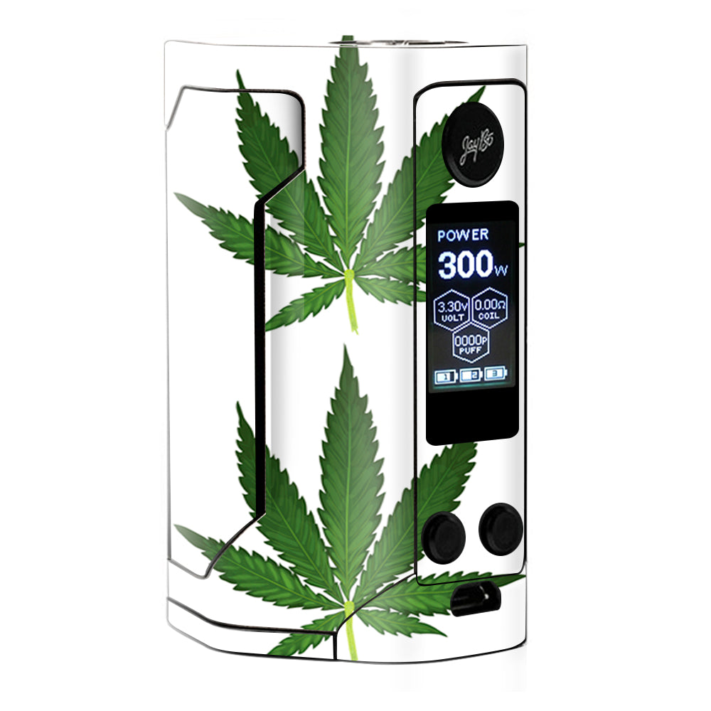  Pot Leaf Weed Marijuana Bud Wismec Gen 3 300w Skin