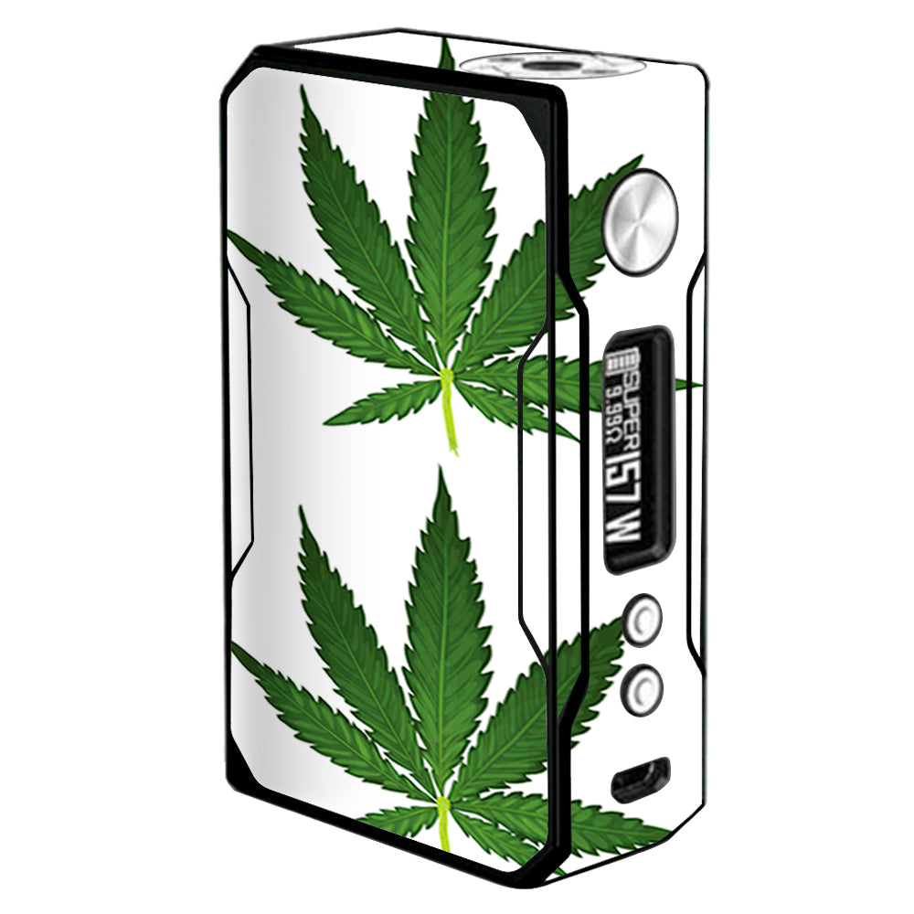 Pot Leaf Weed Marijuana Bud Voopoo Drag 157w Skin