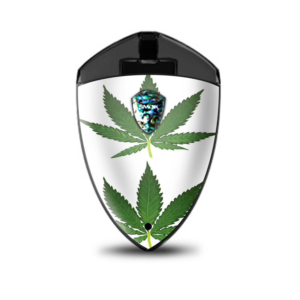  Pot Leaf Weed Marijuana Bud Smok Rolo Badge Skin