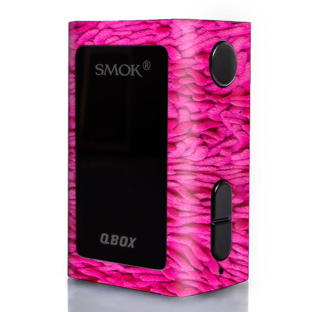  Pink Shag Shagadelic Baby Smok Qbox 50w tc Skin