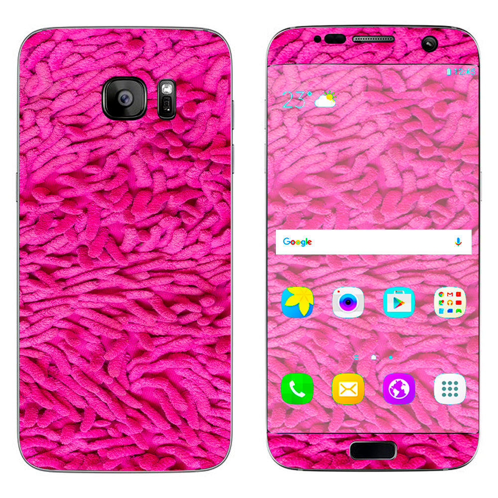  Pink Shag Shagadelic Baby Samsung Galaxy S7 Edge Skin