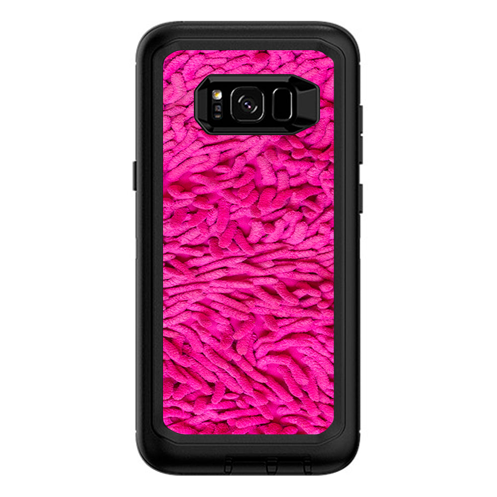  Pink Shag Shagadelic Baby Otterbox Defender Samsung Galaxy S8 Plus Skin