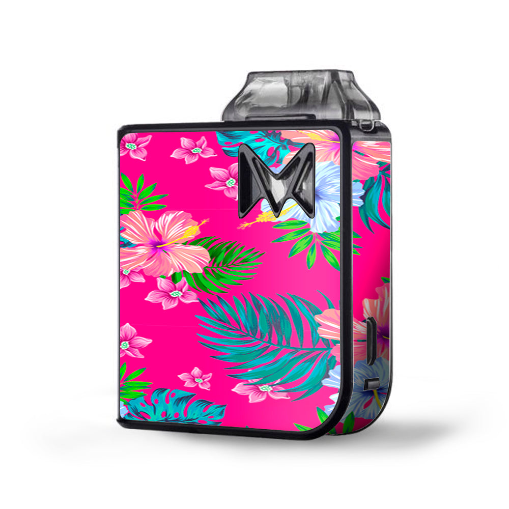  Pink Neon Hibiscus Flowers Mipod Mi Pod Skin