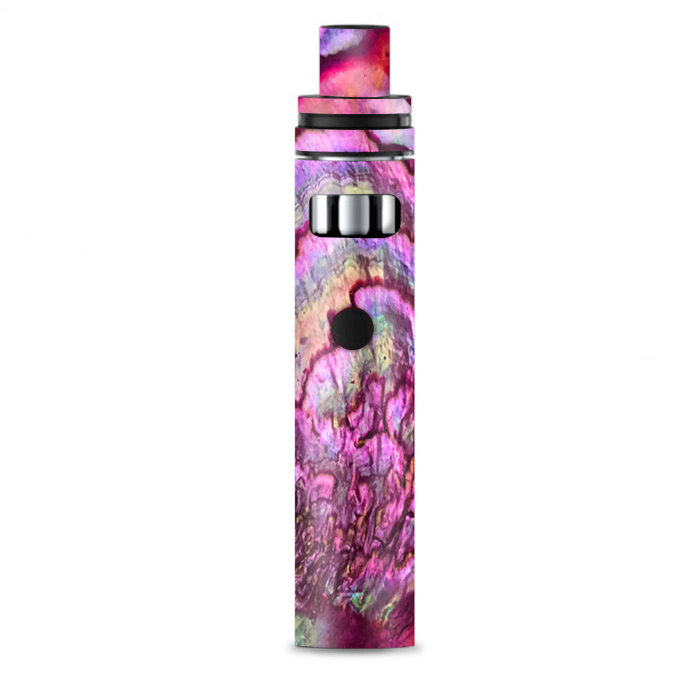  Pink Abalone Shell Sea Opal Smok Stick AIO Skin