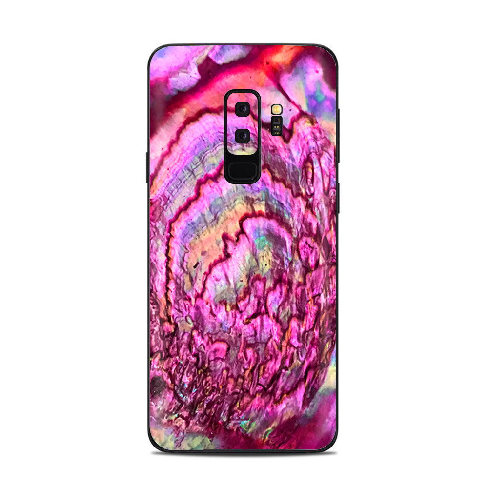  Pink Abalone Shell Sea Opal Samsung Galaxy S9 Plus Skin