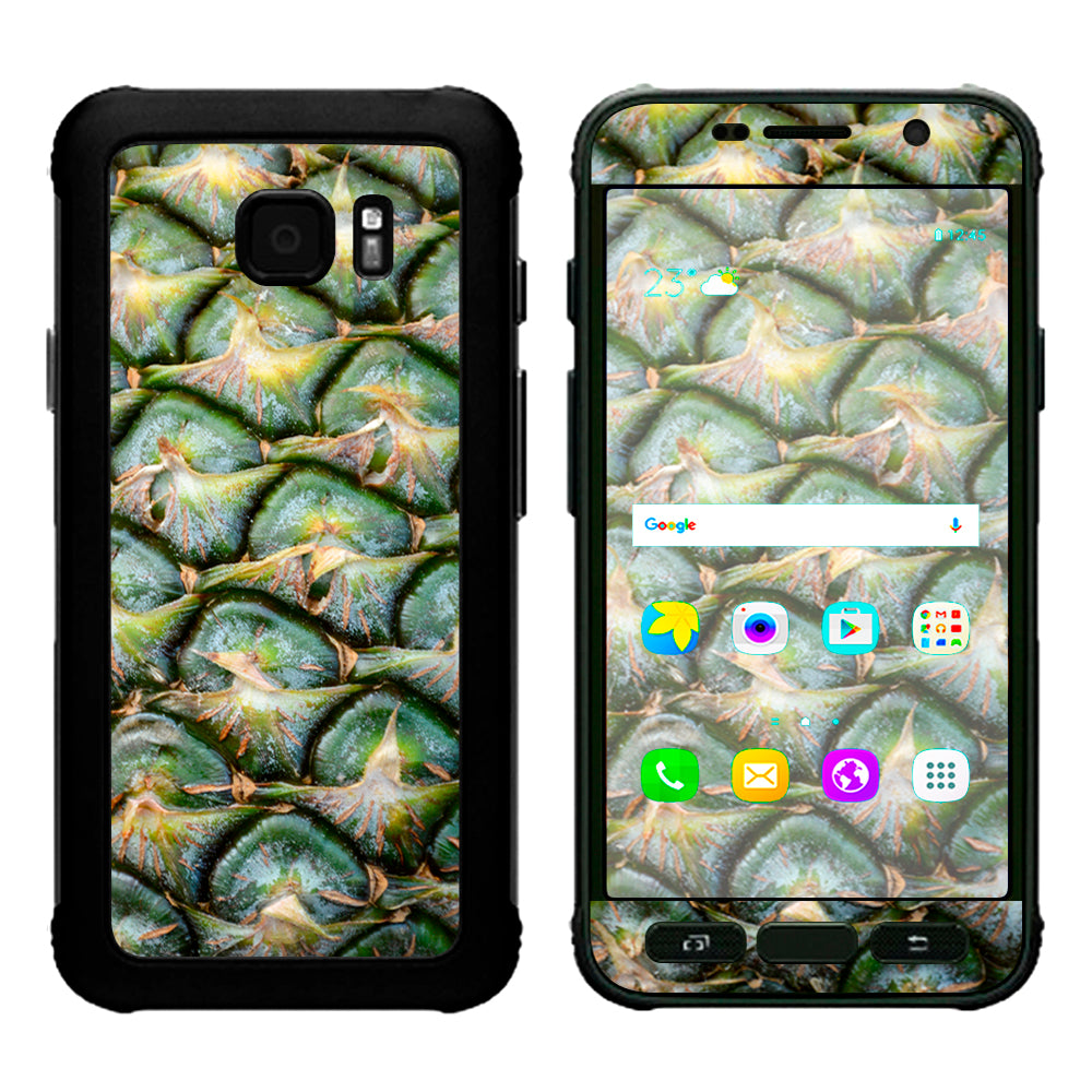  Pineapple Outside Peel Samsung Galaxy S7 Active Skin