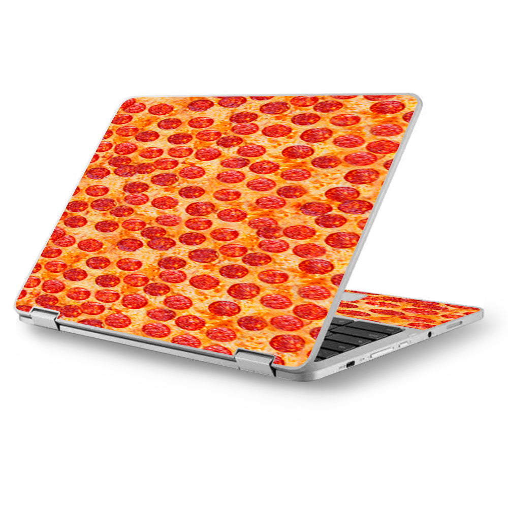  Pepperoni Pizza Yum Asus Chromebook Flip 12.5" Skin