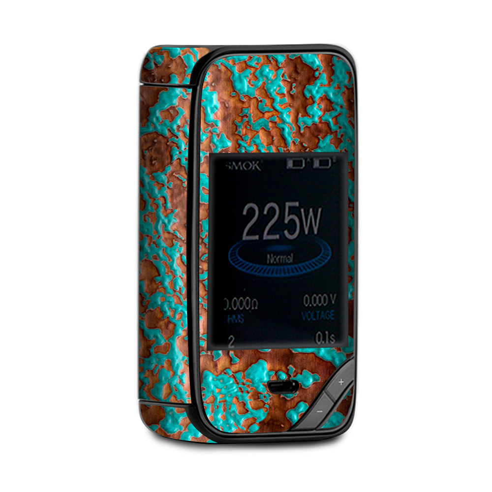  Blue Copper Patina X-Priv Smok Skin
