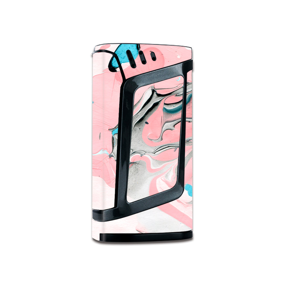  Pastel Marble Pink Blue Swirl Smok Alien Skin