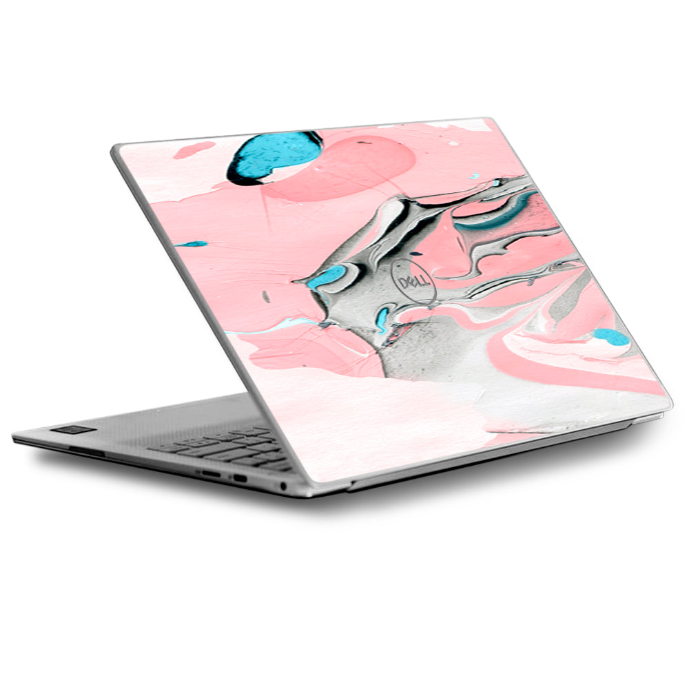  Pastel Marble Pink Blue Swirl Dell XPS 13 9370 9360 9350 Skin