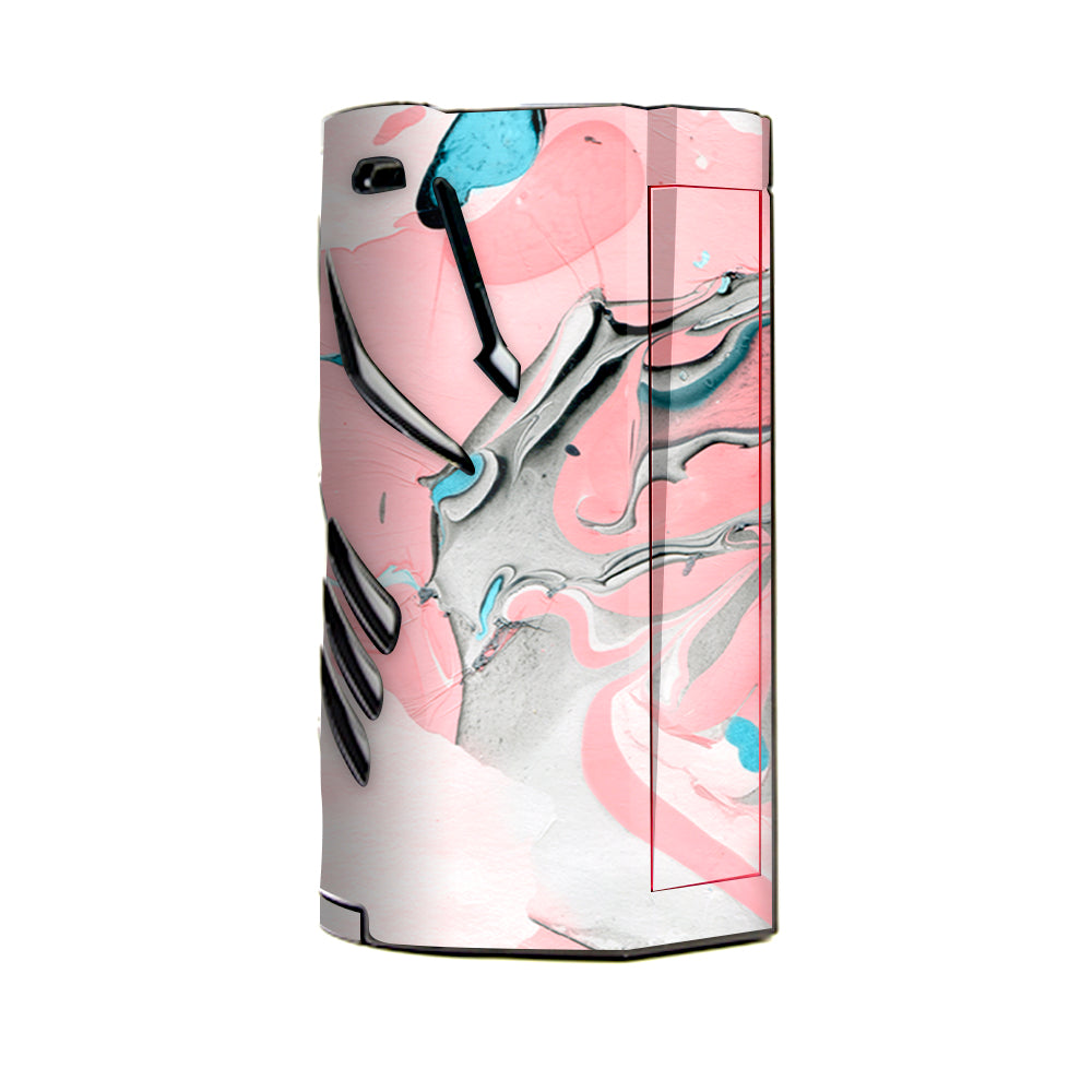  Pastel Marble Pink Blue Swirl T-Priv 3 Smok Skin