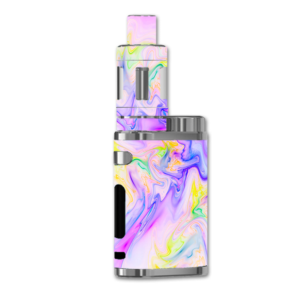  Pastel Marble Resin Pink Purple Swirls Mix eLeaf iStick Pico 75w Skin