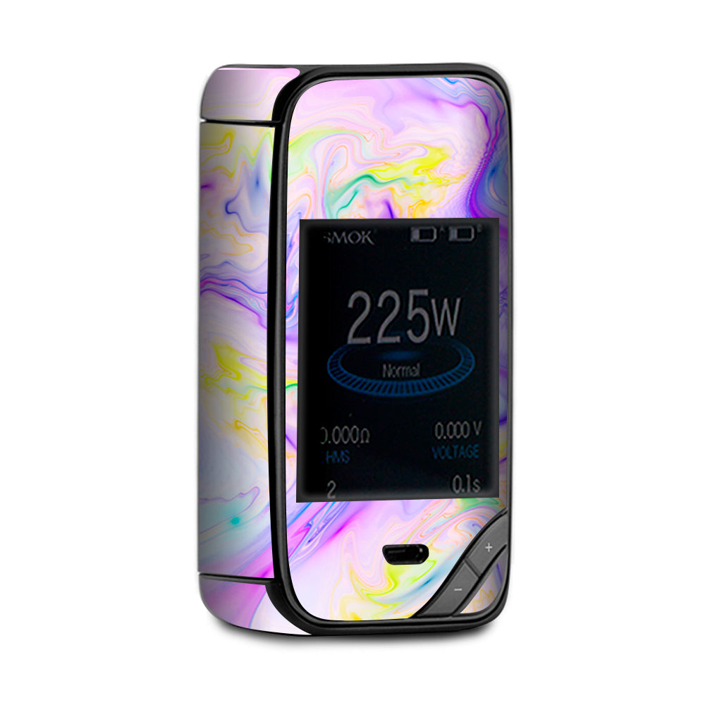  Pastel Marble Resin Pink Purple Swirls Mix X-Priv Smok Skin