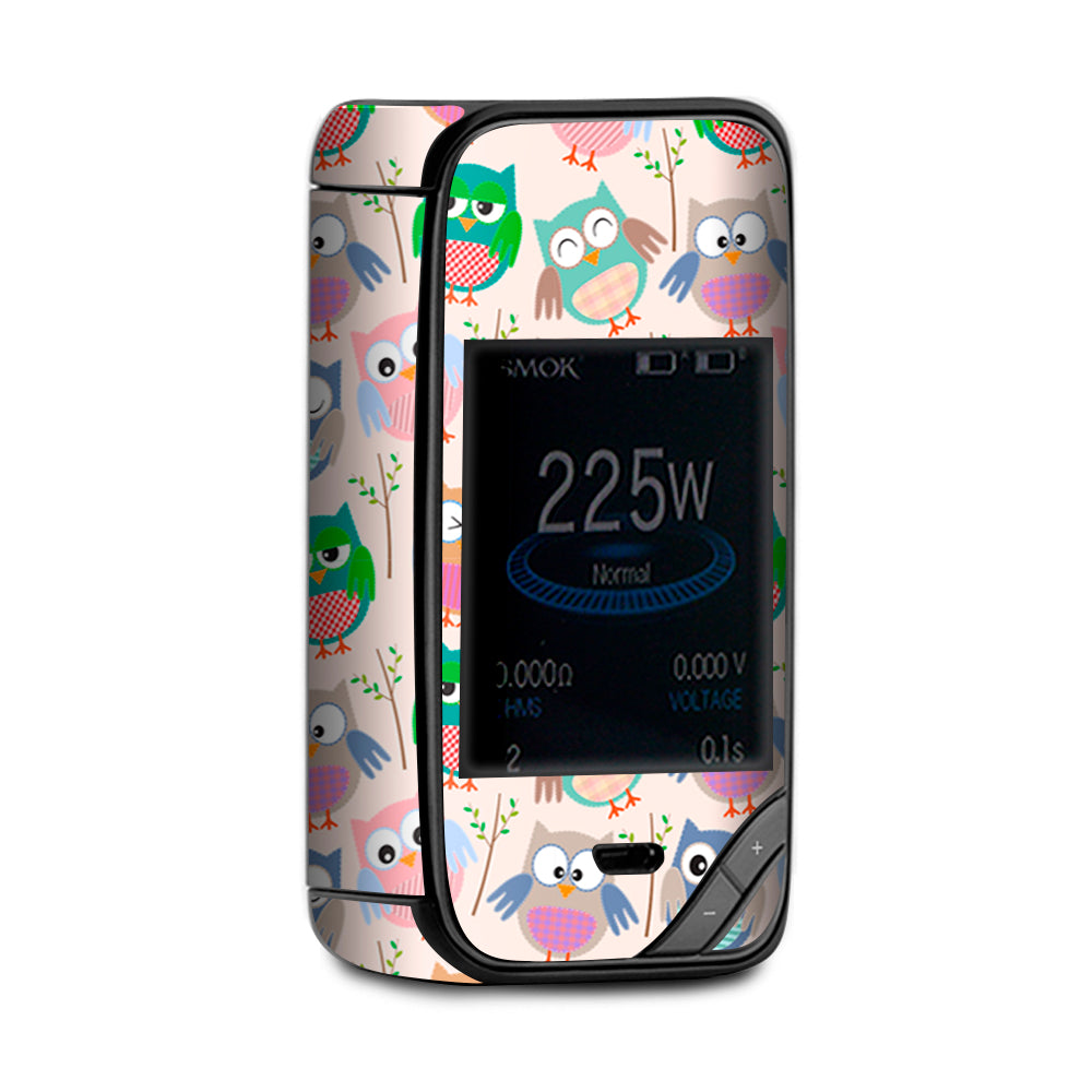  Cute Owls Pattern Cartoon X-Priv Smok Skin