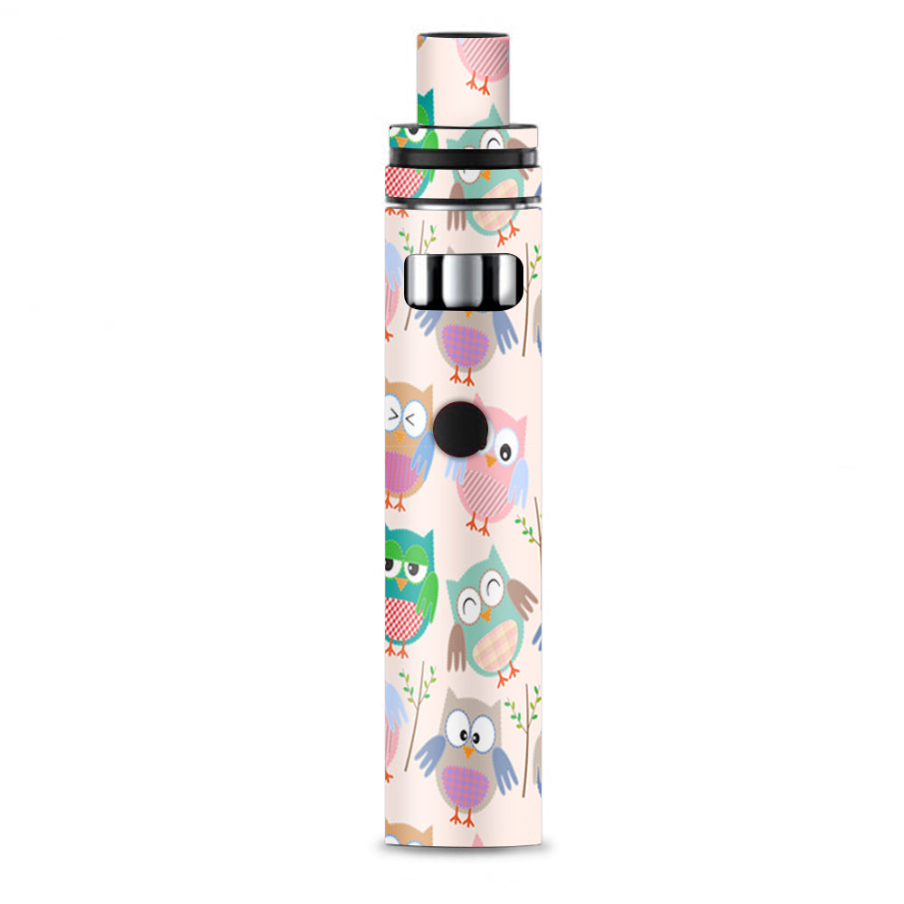  Cute Owls Pattern Cartoon Smok Stick AIO Skin