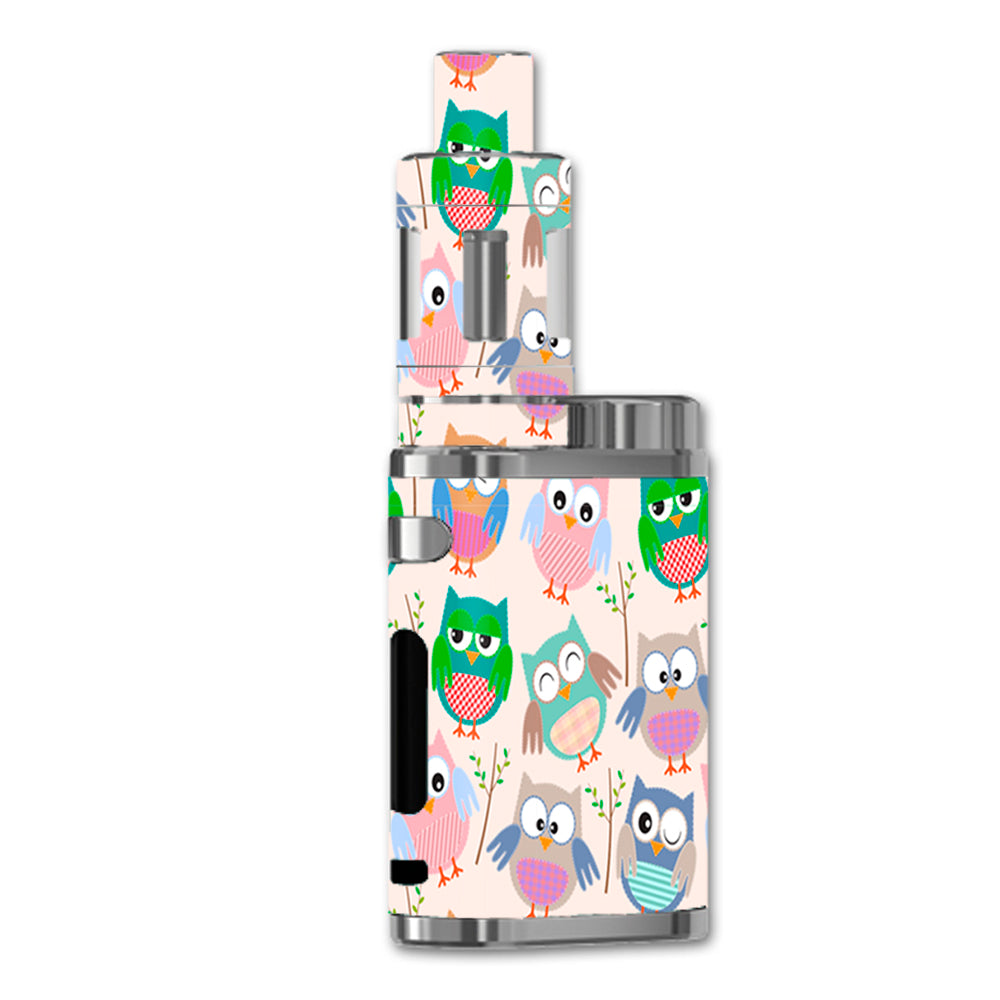  Cute Owls Pattern Cartoon eLeaf iStick Pico 75w Skin