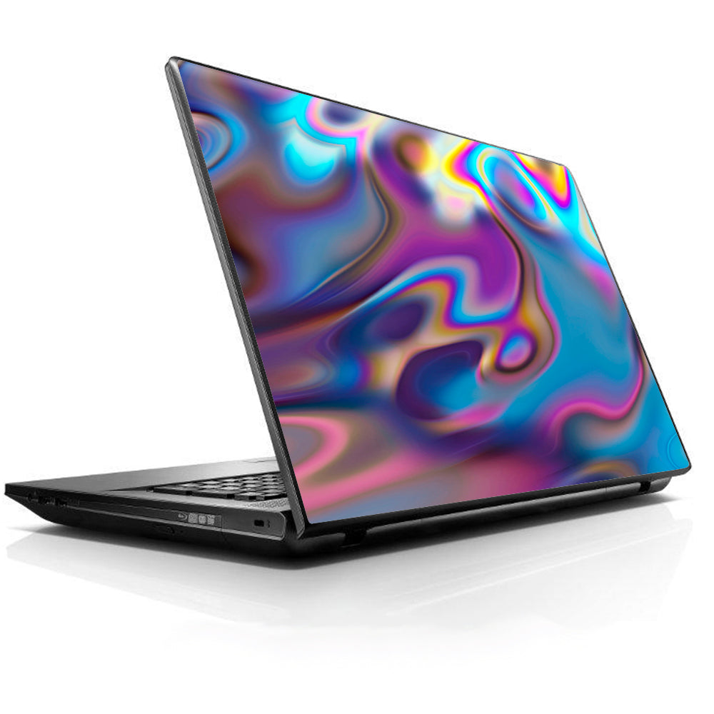  Opalescent Resin Marble Oil Slick HP Dell Compaq Mac Asus Acer 13 to 16 inch Skin