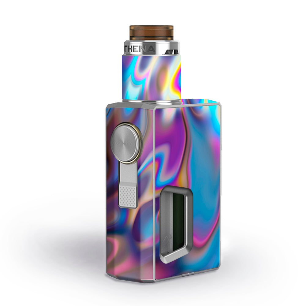  Opalescent Resin Marble Oil Slick Geekvape Athena Squonk Skin