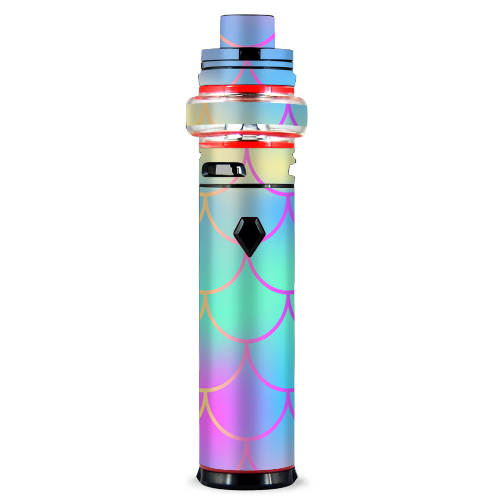  Pastel Colorful Mermaid Scales Smok stick V9 Max Skin