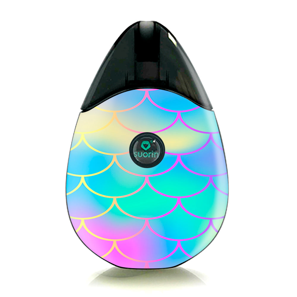  Pastel Colorful Mermaid Scales Suorin Drop Skin