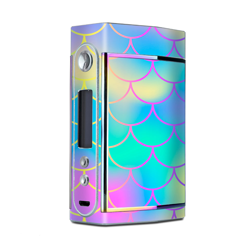  Pastel Colorful Mermaid Scales Too VooPoo Skin