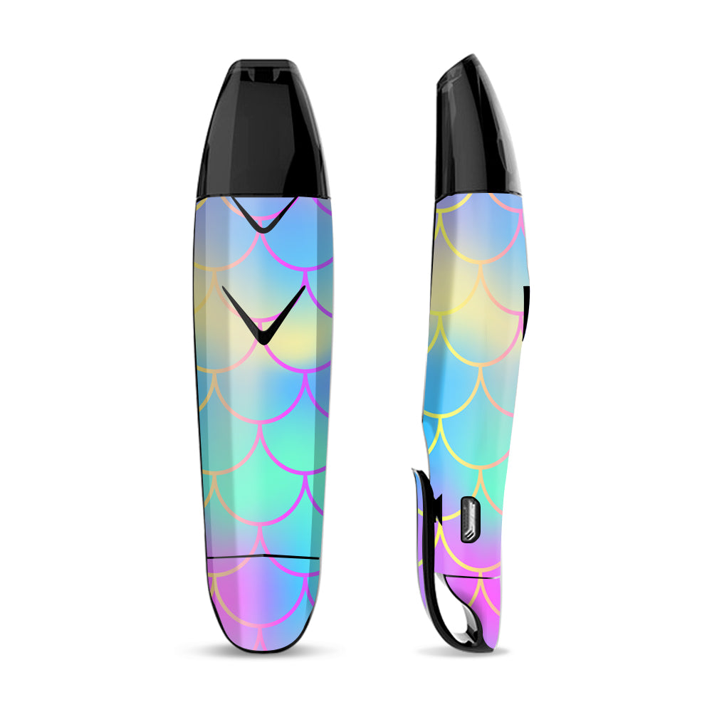 Skin Decal for Suorin Vagon  Vape / Pastel colorful mermaid scales