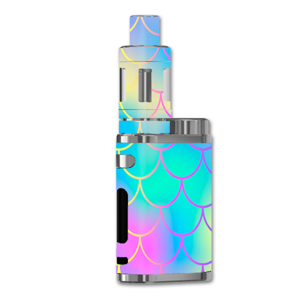  Pastel Colorful Mermaid Scales eLeaf iStick Pico 75w Skin