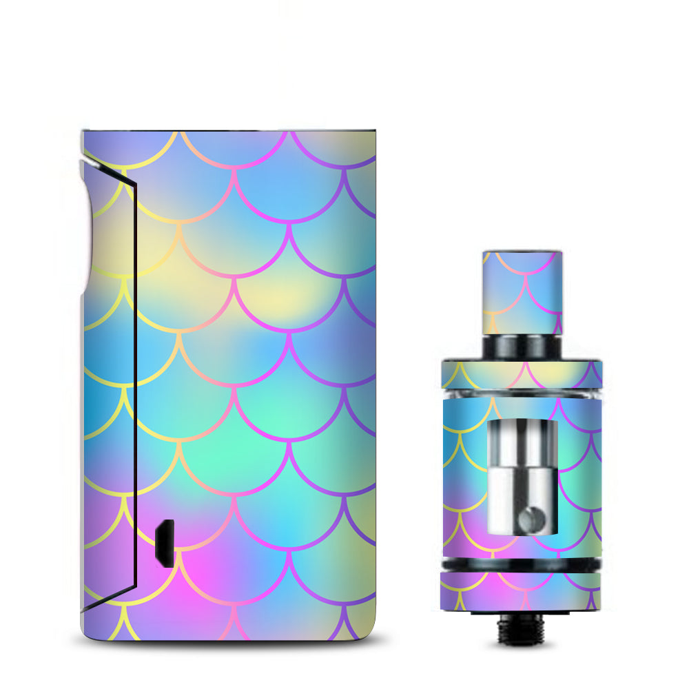  Pastel Colorful Mermaid Scales Vaporesso Drizzle Fit Skin