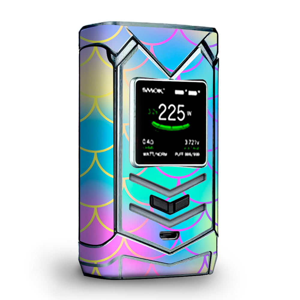  Pastel Colorful Mermaid Scales Veneno Smok Skin