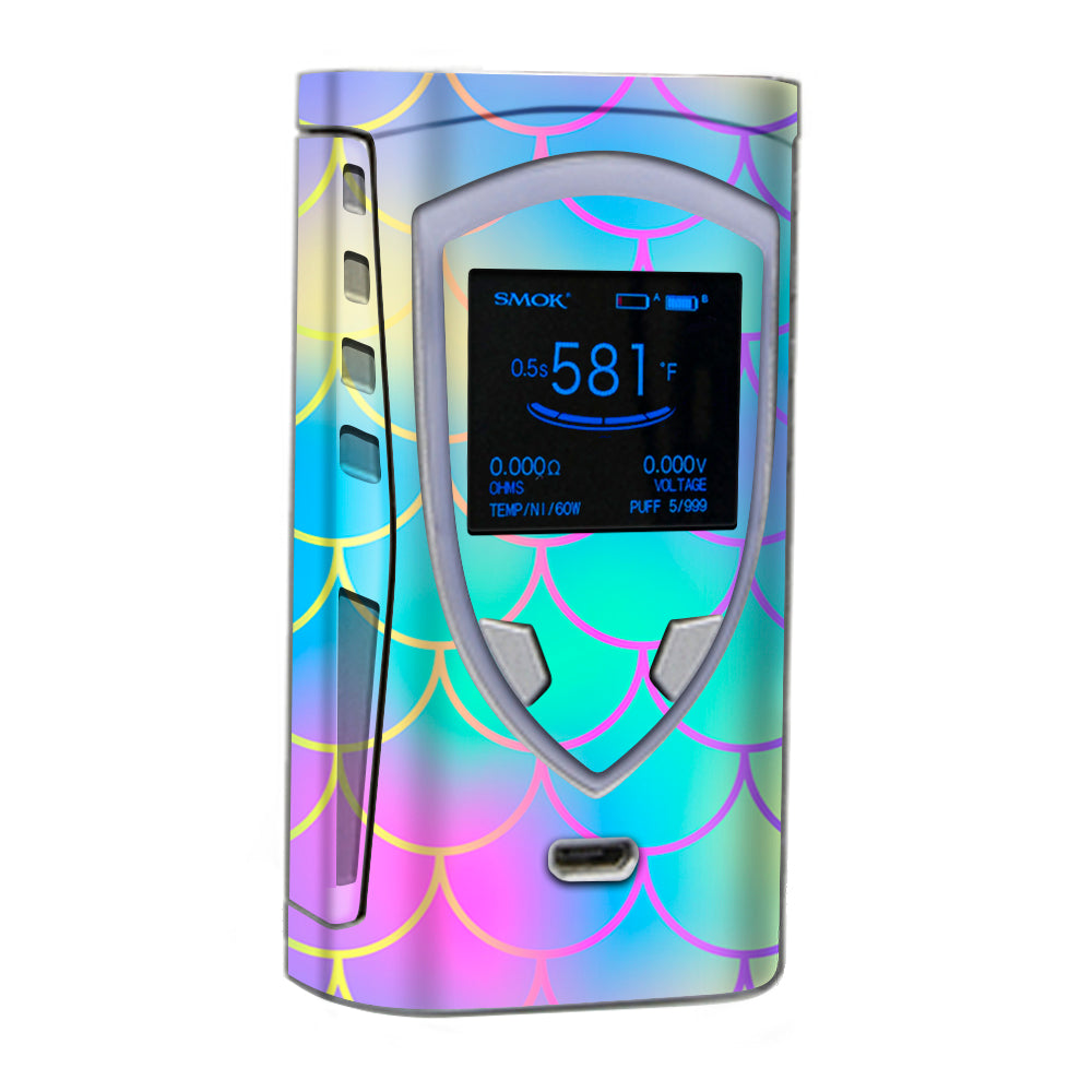  Pastel Colorful Mermaid Scales Smok Pro Color Skin