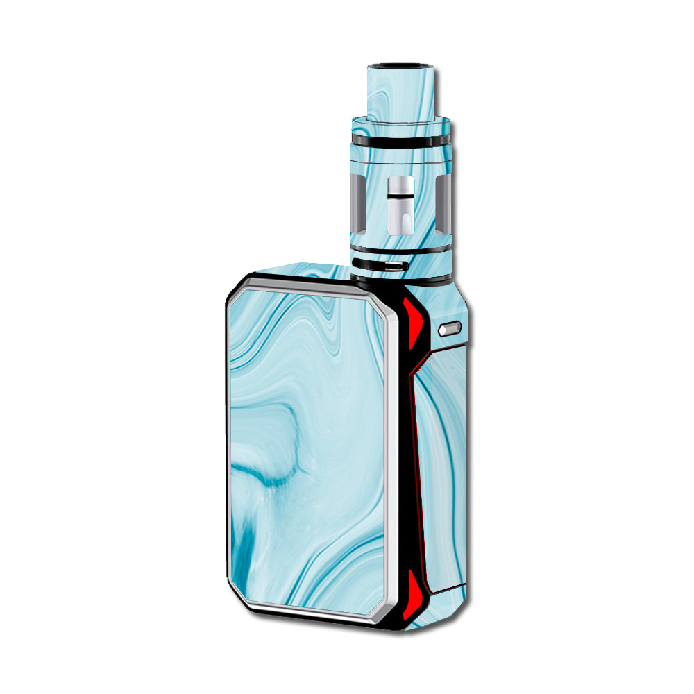  Baby Blue Ice Swirl Marble Smok G-Priv Skin