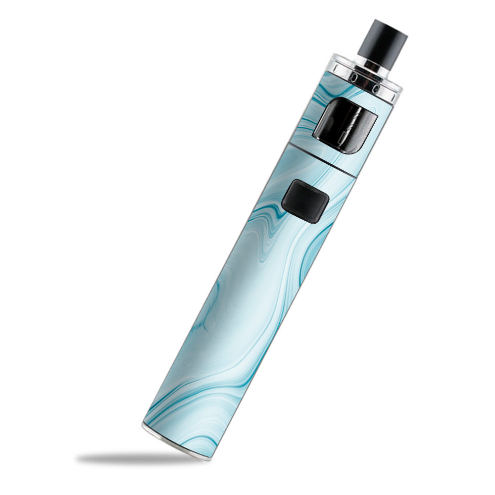  Baby Blue Ice Swirl Marble PockeX Aspire Skin