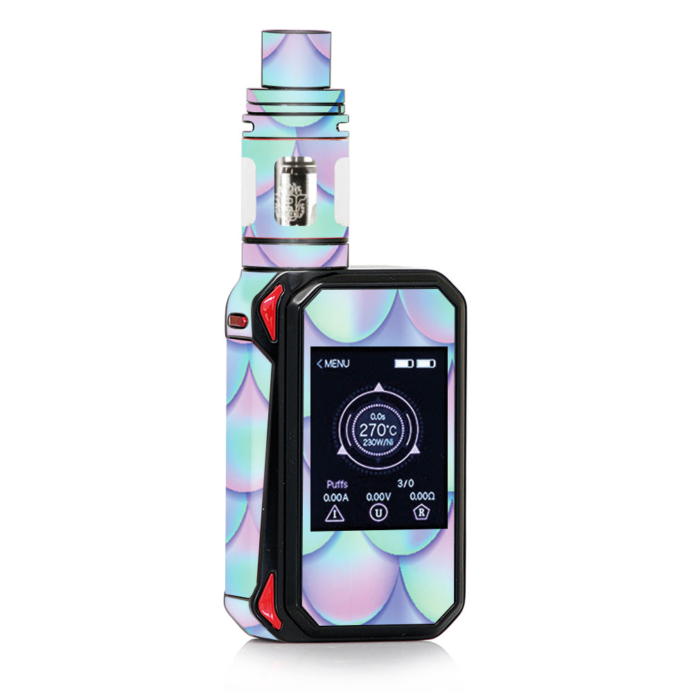 Skin Decal for Smok G-Priv 2 230w Vape / mermaid scales blue pink itsaskin.com Skin Decal for Smok G-Priv 2 230w Vape / mermaid scales blue pink itsaskin.com