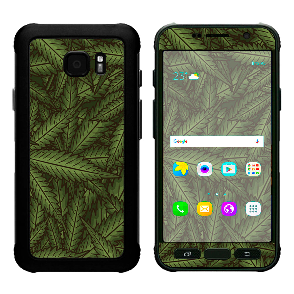  Marijuana Leaves Pot Weed Samsung Galaxy S7 Active Skin