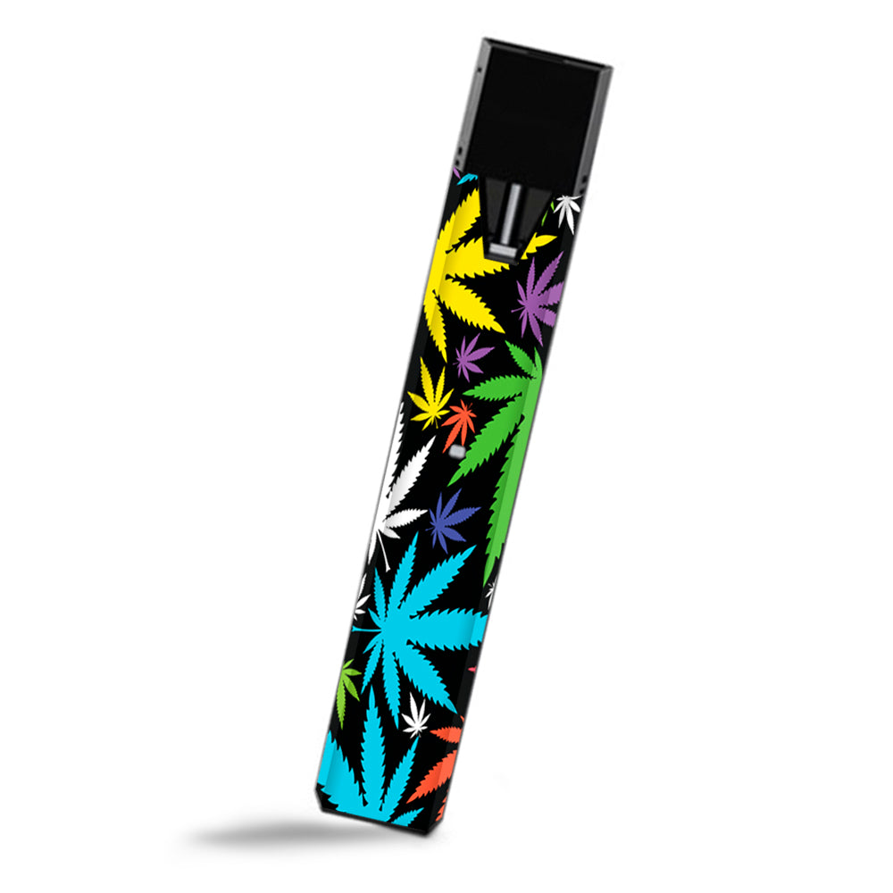  Colorful Weed Leaves Leaf  Smok Fit Ultra Portable Skin