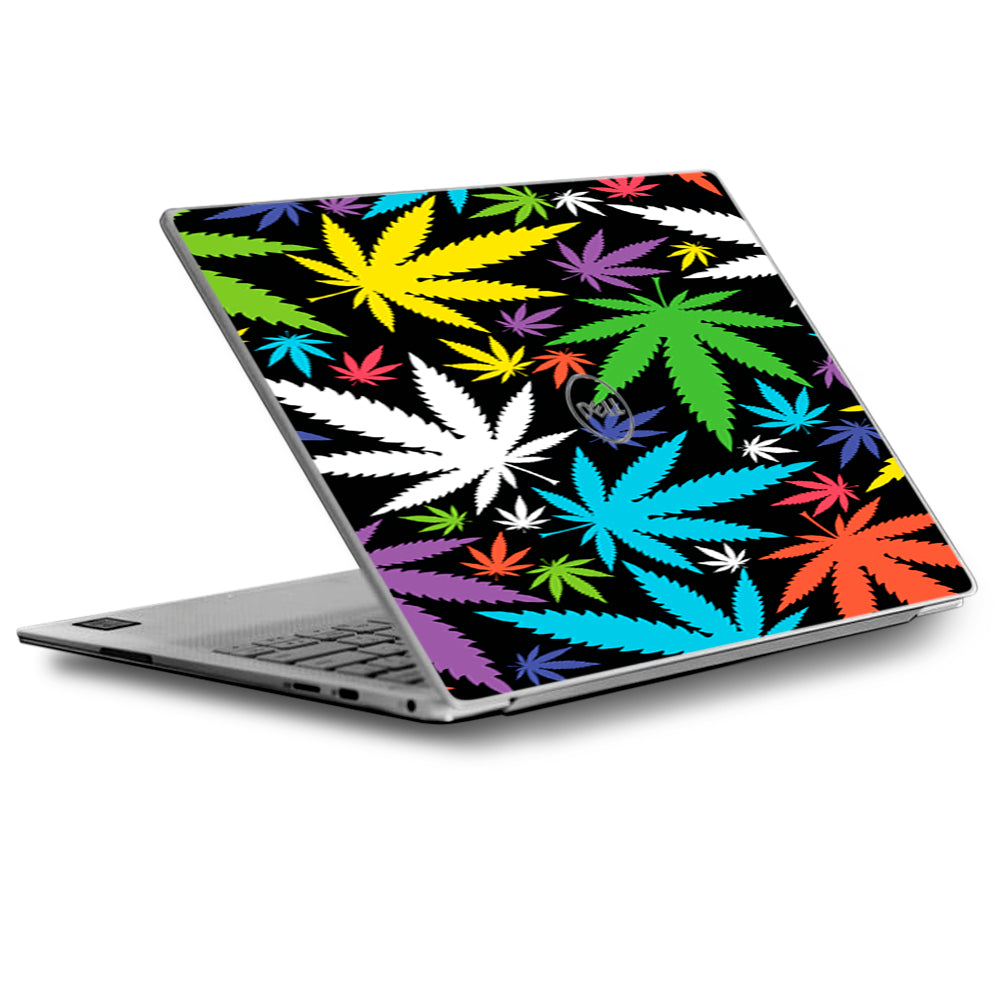  Colorful Weed Leaves Leaf  Dell XPS 13 9370 9360 9350 Skin
