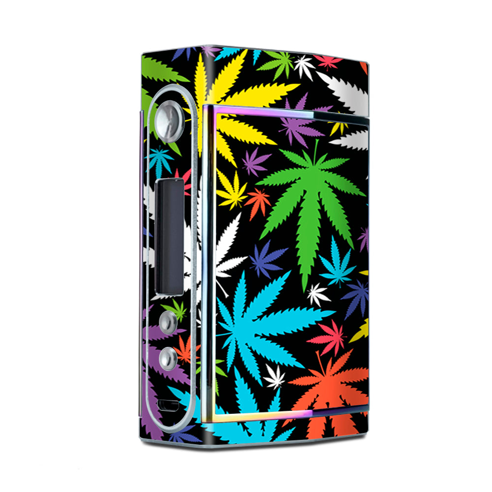  Colorful Weed Leaves Leaf  Too VooPoo Skin