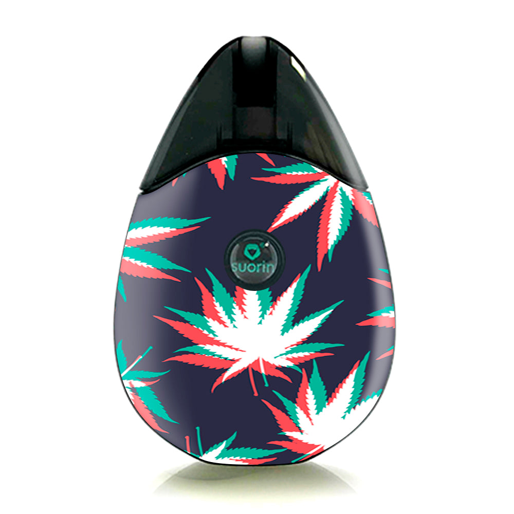 Skin Decal for Suorin Drop Vape / 3D Holographic Week Pot Leaf itsaskin.com Skin Decal for Suorin Drop Vape / 3D Holographic Week Pot Leaf itsaskin.com