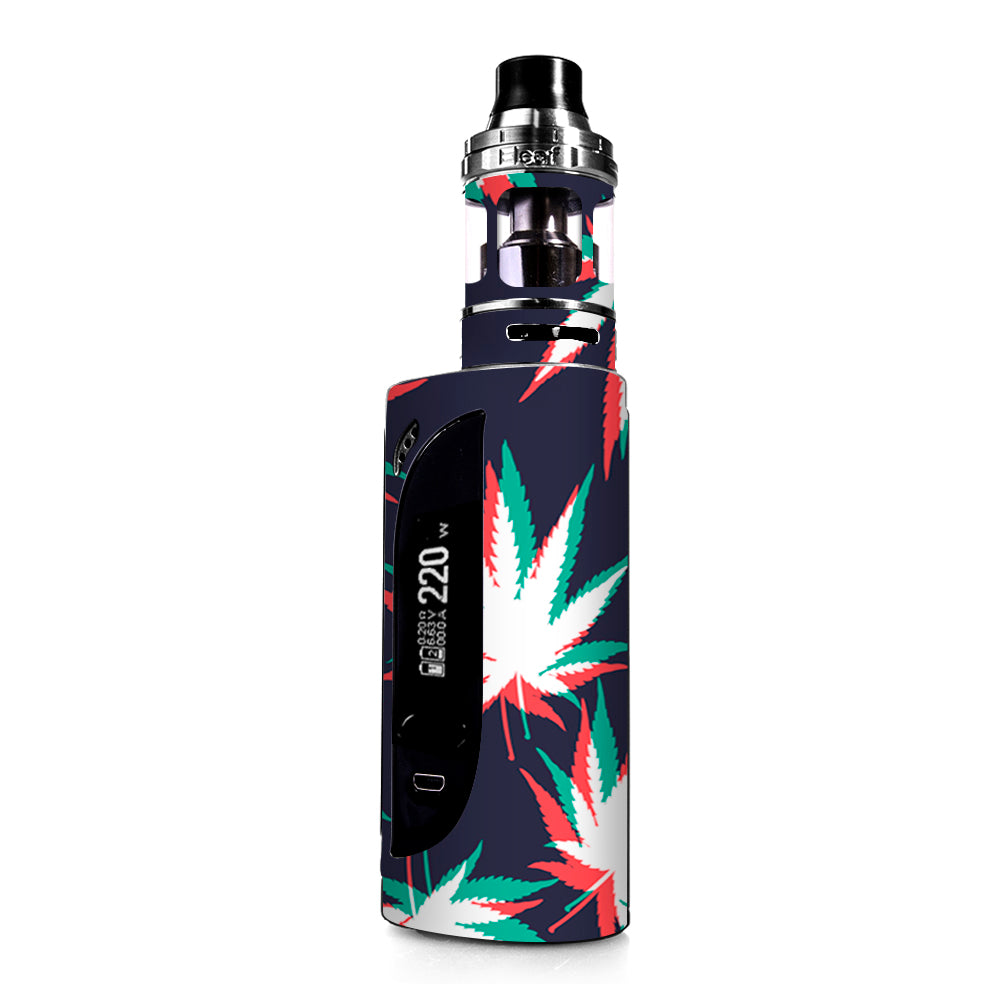  3D Holographic Week Pot Leaf eLeaf IKONN 220 Skin