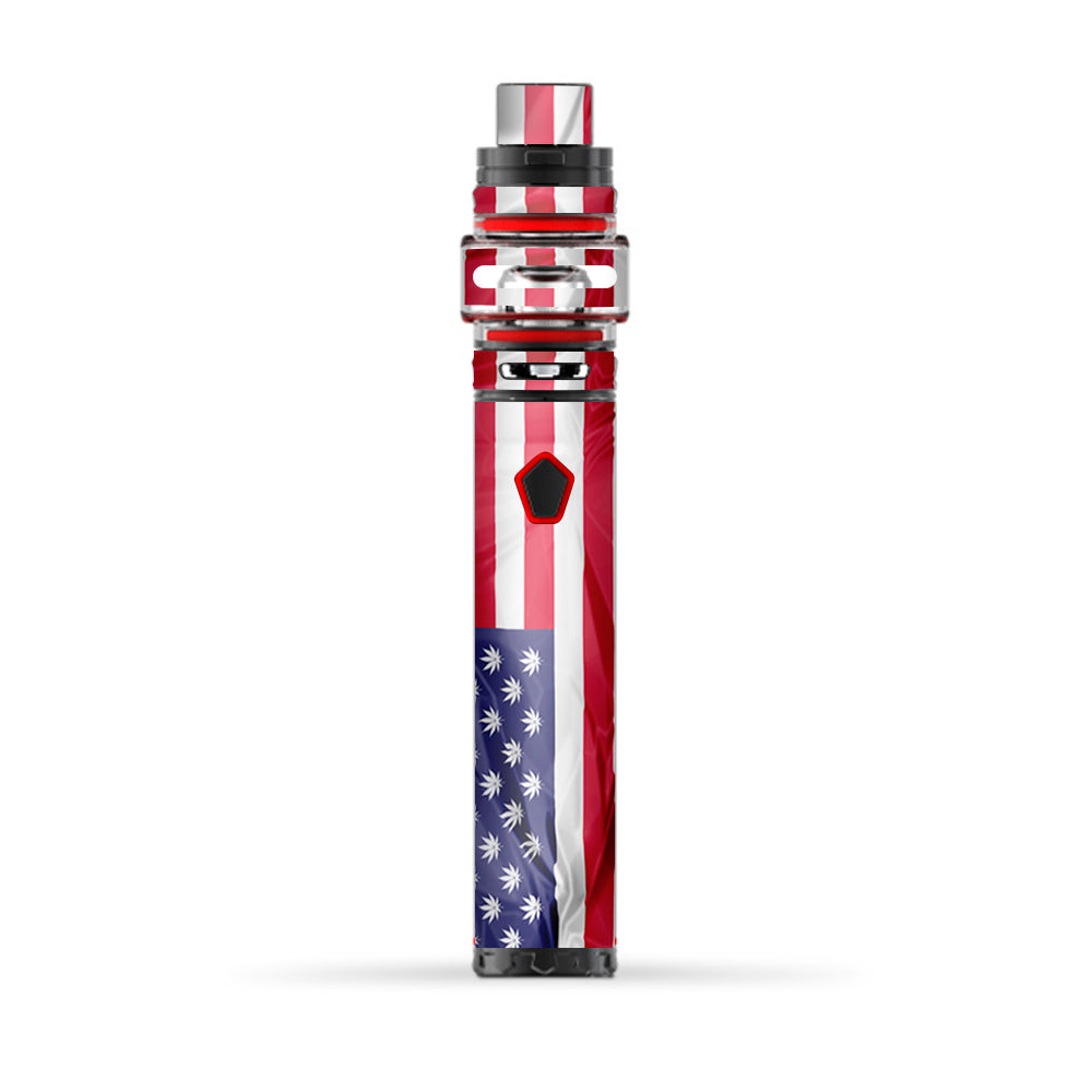  American Flag Pot Leaf Stars Marijuana Smok Stick Prince Baby Skin