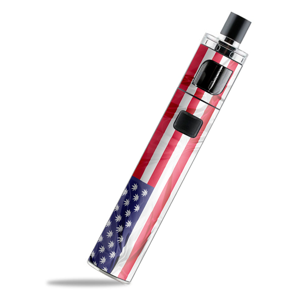  American Flag Pot Leaf Stars Marijuana PockeX Aspire Skin