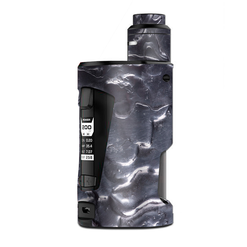 Melting Metal Molten Liquid  G Box Squonk Geek Vape Skin