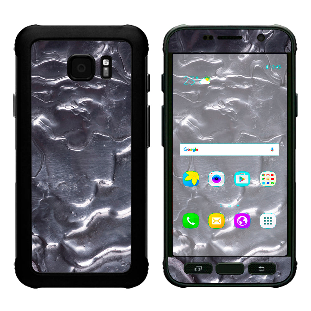  Melting Metal Molten Liquid  Samsung Galaxy S7 Active Skin