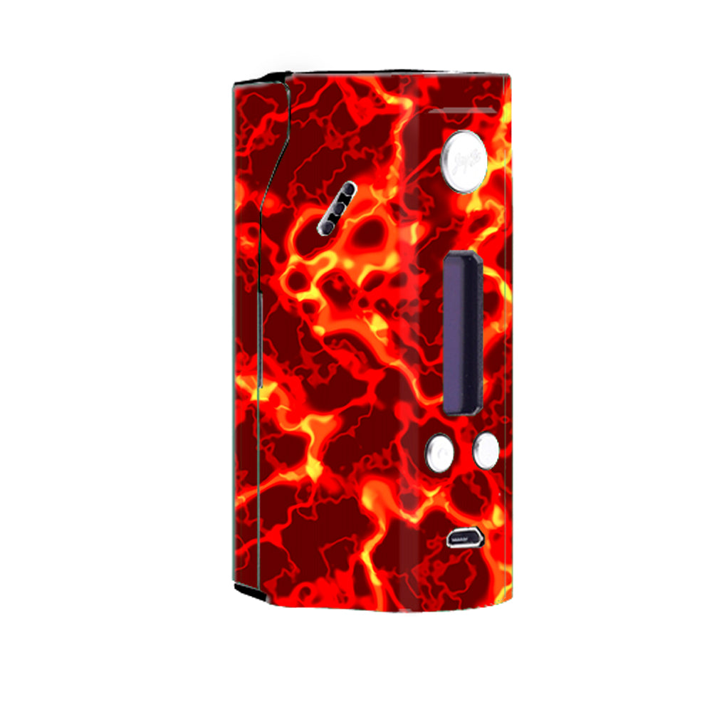  Lave Hot Molten Fire Rage Wismec Reuleaux RX200 Skin