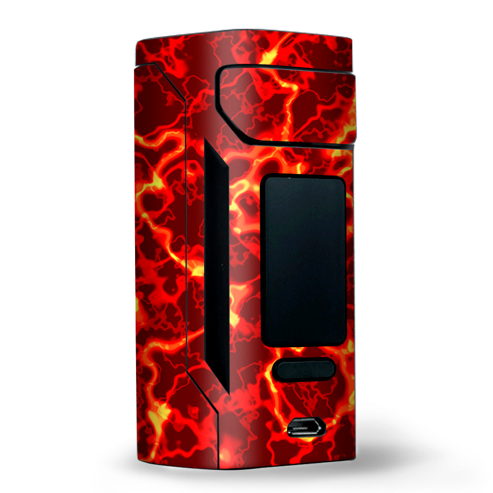  Lave Hot Molten Fire Rage Wismec RX2 20700 Skin