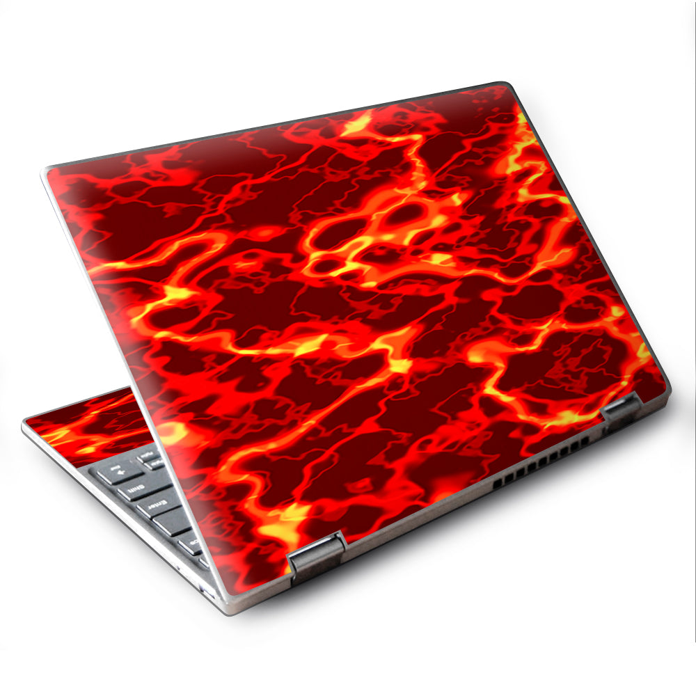  Lave Hot Molten Fire Rage Lenovo Yoga 710 11.6" Skin