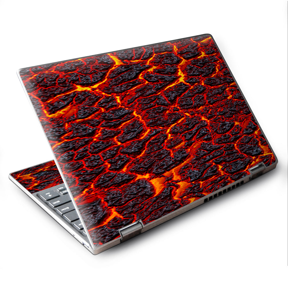  Burnt Top Lava Eruption Ash Lenovo Yoga 710 11.6" Skin