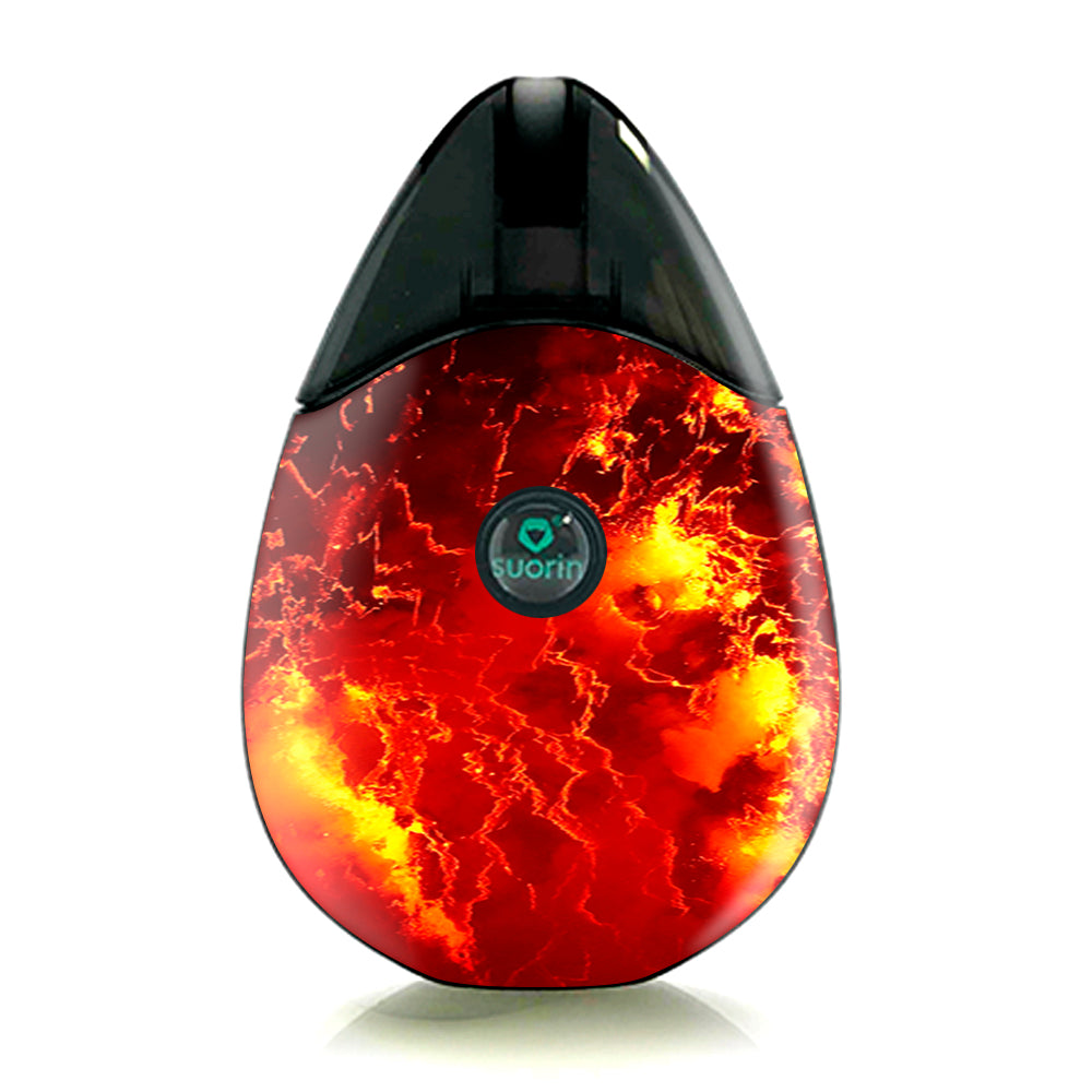  Fire Lava Liquid Flowing Suorin Drop Skin