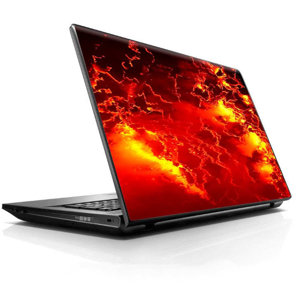  Fire Lava Liquid Flowing HP Dell Compaq Mac Asus Acer 13 to 16 inch Skin
