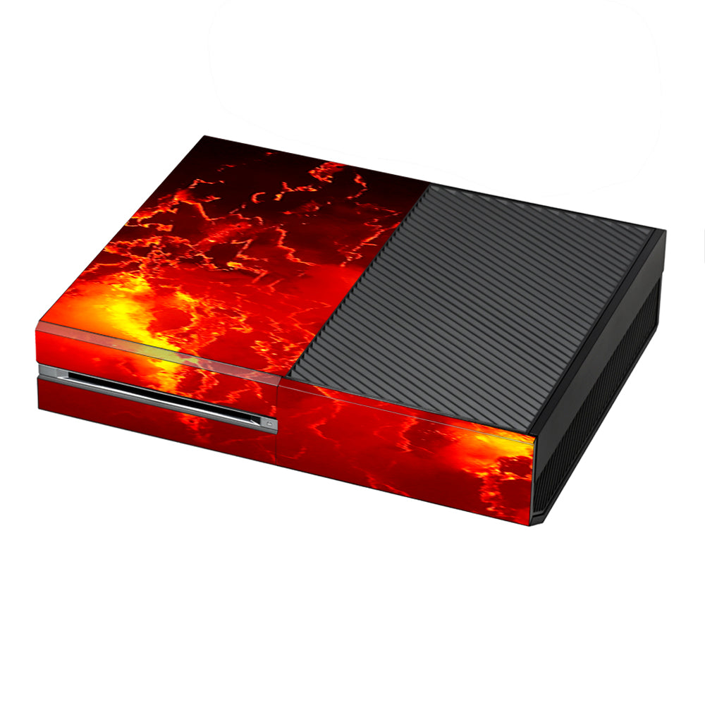  Fire Lava Liquid Flowing Microsoft Xbox One Skin